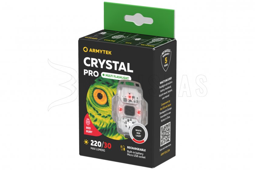 Armytek Crystal Pro linterna multifunción - azul