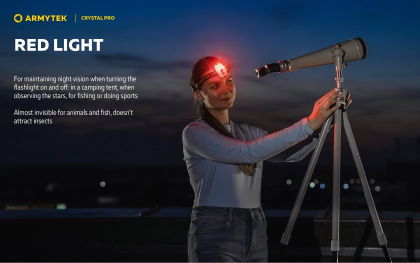 Armytek Crystal Pro linterna multifunción - azul