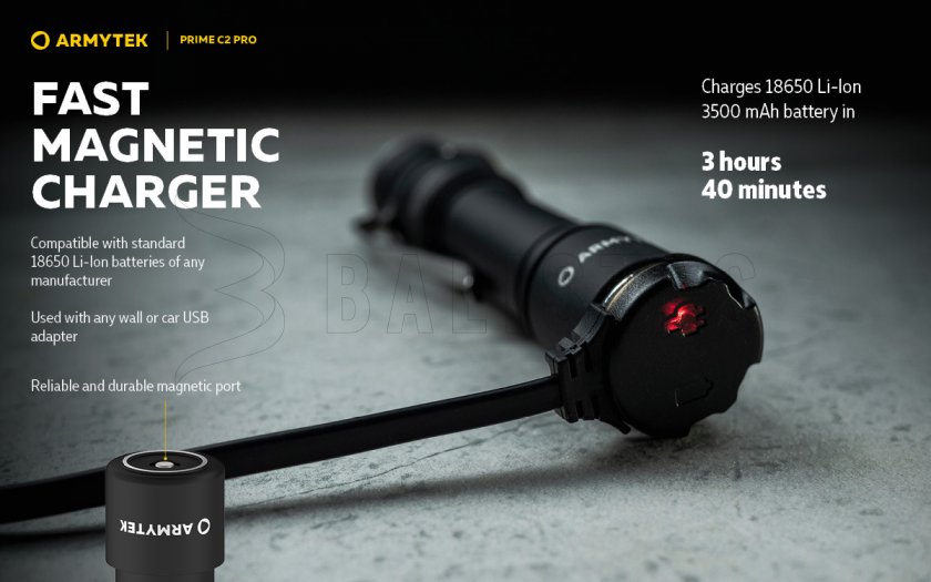 Linterna Armytek Prime C2 Pro v4 Luz Fría