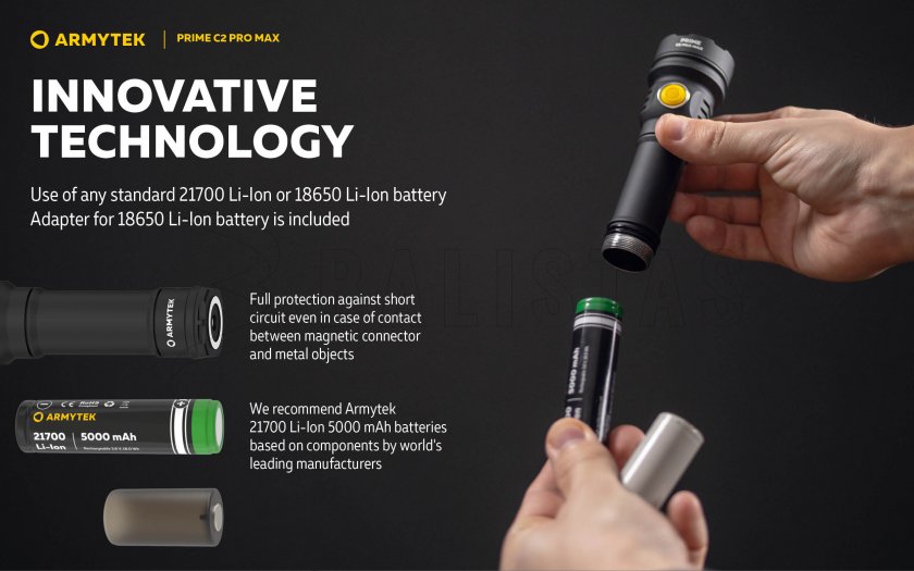 Linterna Armytek Prime C2 Pro Max Warm Light
