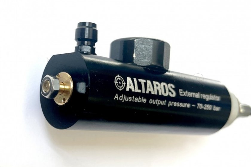 Regulador de presión externo Altaros con control de presión externo