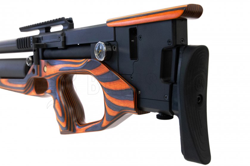 Carabina de aire comprimido AirMaks Krait WX Tubo 5,5mm Naranja Lamino