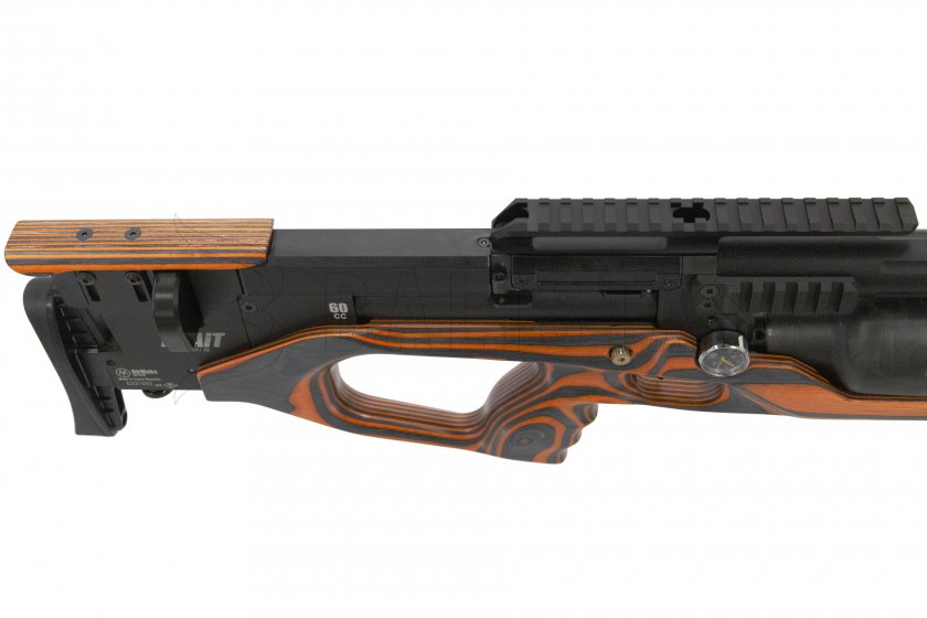 Carabina de aire comprimido AirMaks Krait WX 5,5mm Naranja Lamino