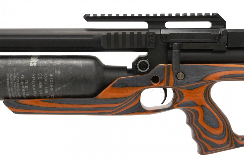 Carabina de aire comprimido AirMaks Krait WX 5,5mm Naranja Lamino