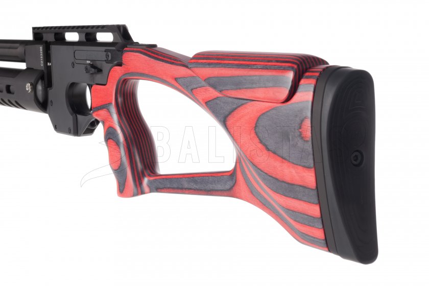 Carabina de aire comprimido AirMaks Katran W 5,5mm Rojo Lamino