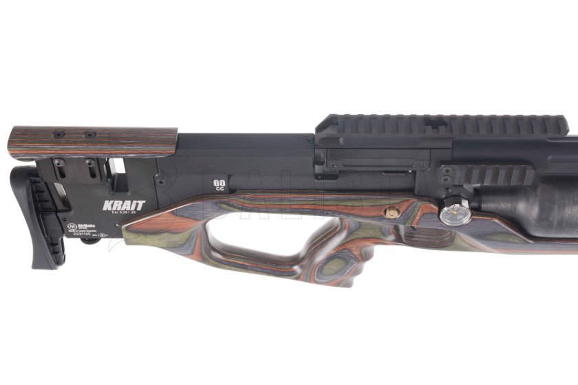 Carabina de aire comprimido AirMaks Krait WX 6,35mm Forest Lamino