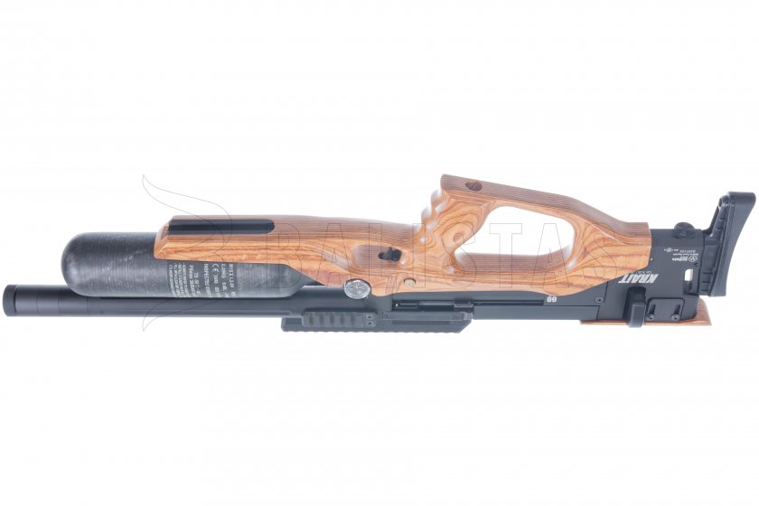 Carabina de aire comprimido AirMaks Krait WL 6,35mm Lamino Marrón Claro
