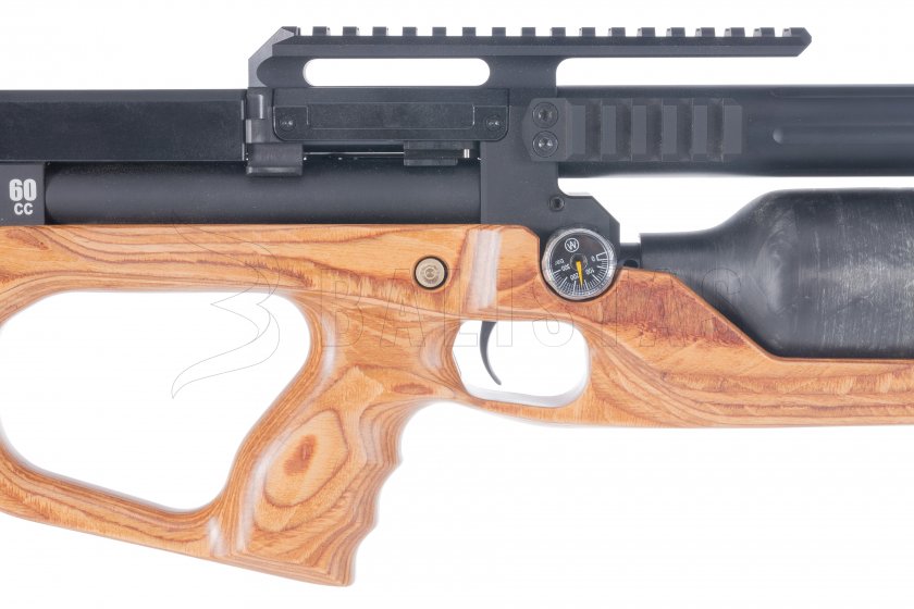 Carabina de aire comprimido AirMaks Krait WL 6,35mm Lamino Marrón Claro
