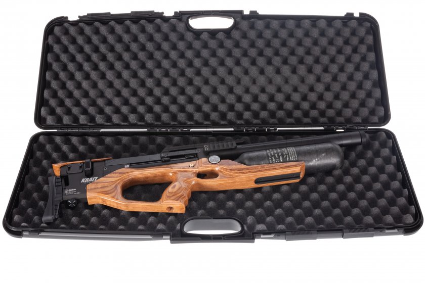 Carabina de aire comprimido AirMaks Krait WL 6,35mm Lamino Marrón Claro