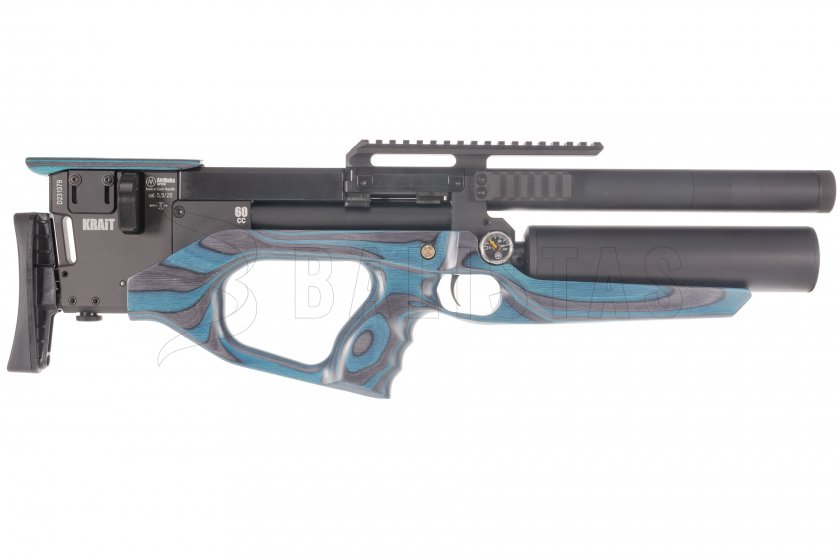 Carabina de aire comprimido AirMaks Krait W Tubo 5,5mm Azul Lamino