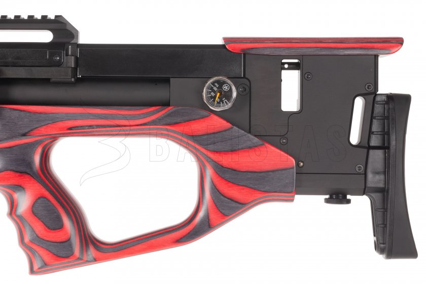 Carabina de aire comprimido AirMaks Krait WX Tubo 6,35mm Rojo Lamino