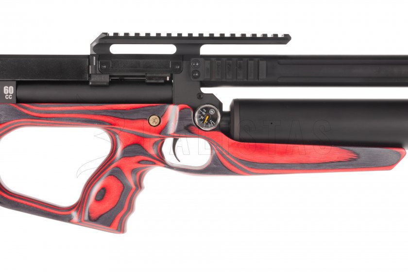Carabina de aire comprimido AirMaks Krait WX Tubo 6,35mm Rojo Lamino