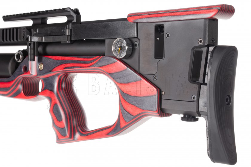 Carabina de aire comprimido AirMaks Krait WX Tubo 6,35mm Rojo Lamino