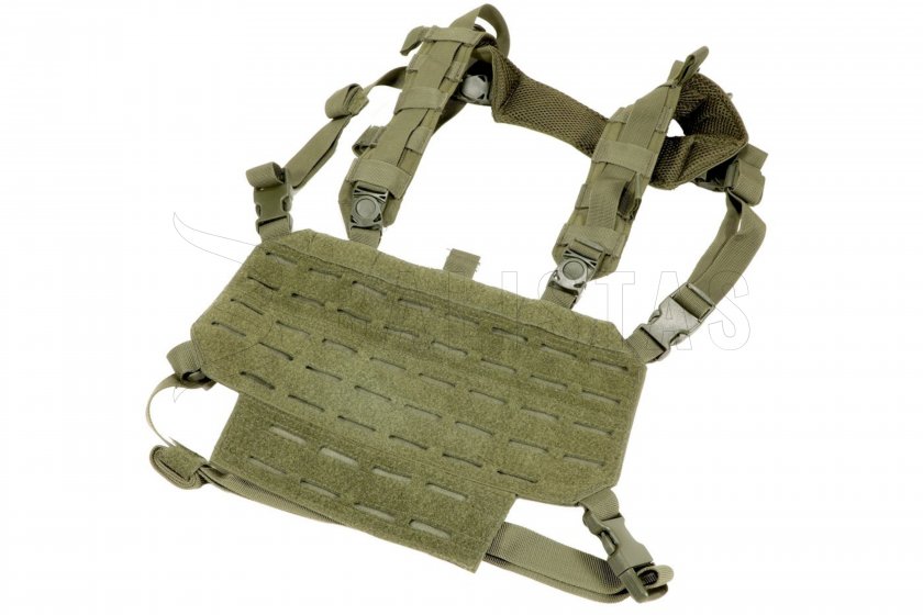 Chaleco táctico ligero Mil-Tec Chest Rig Verde