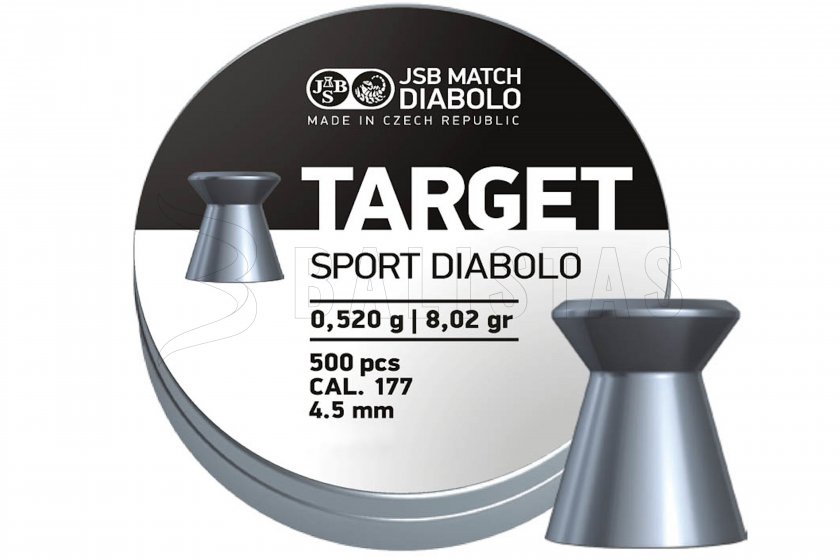 Diábolo JSB Target Sport 4,5mm 500pcs