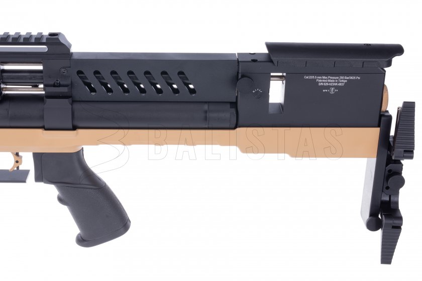 Carabina de aire comprimido Reximex Meta Premium 6,35mm Desert Sand