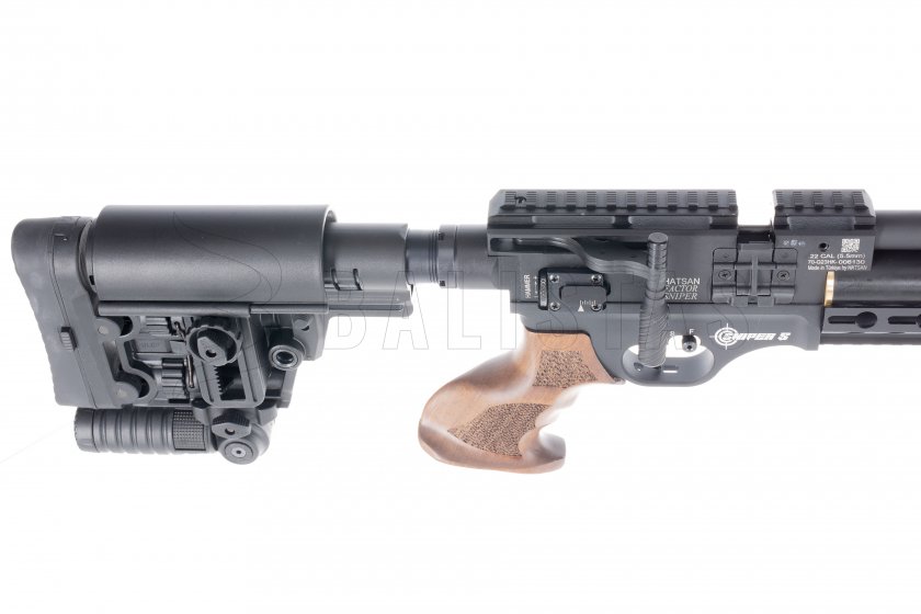 Carabina de aire comprimido Hatsan Factor Sniper S 6,35mm