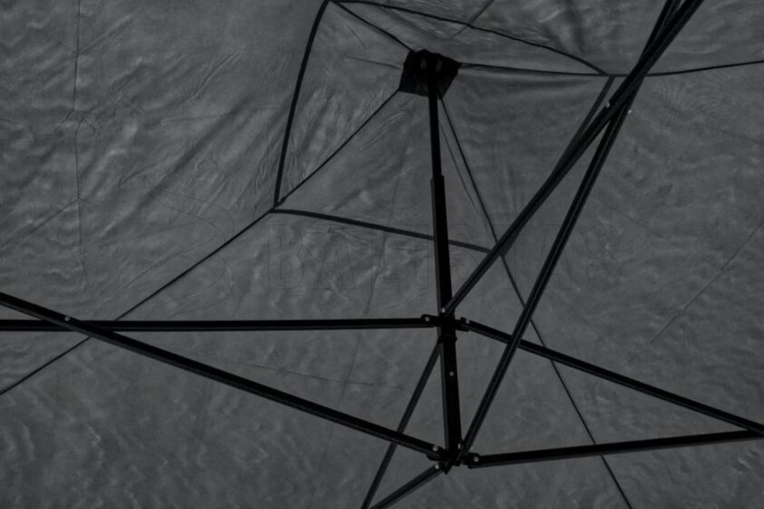 Carpa plegable 3x3m gris WATERPROOF