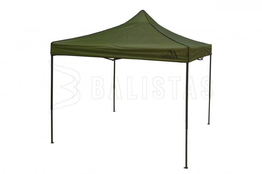 Carpa plegable 3x3m verde WATERPROOF
