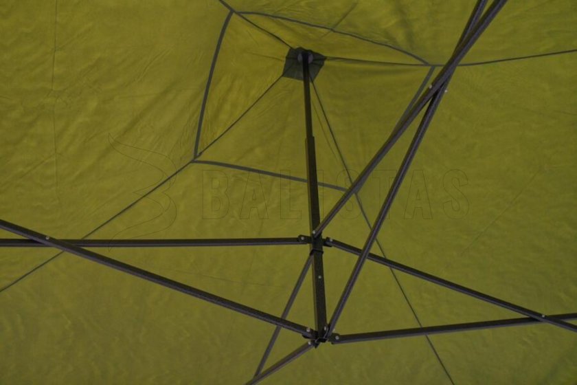 Carpa plegable 3x3m verde WATERPROOF