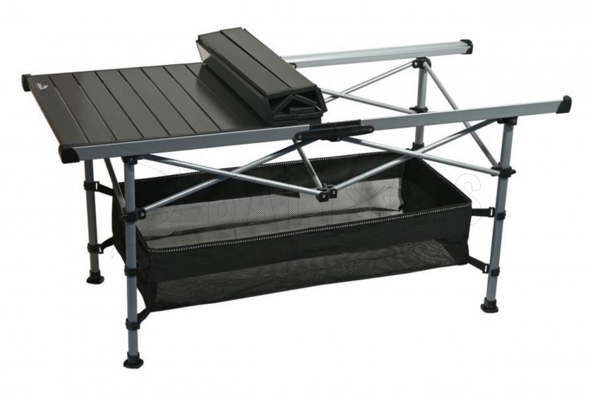 Mesa de camping plegable ROLL 123x55cm