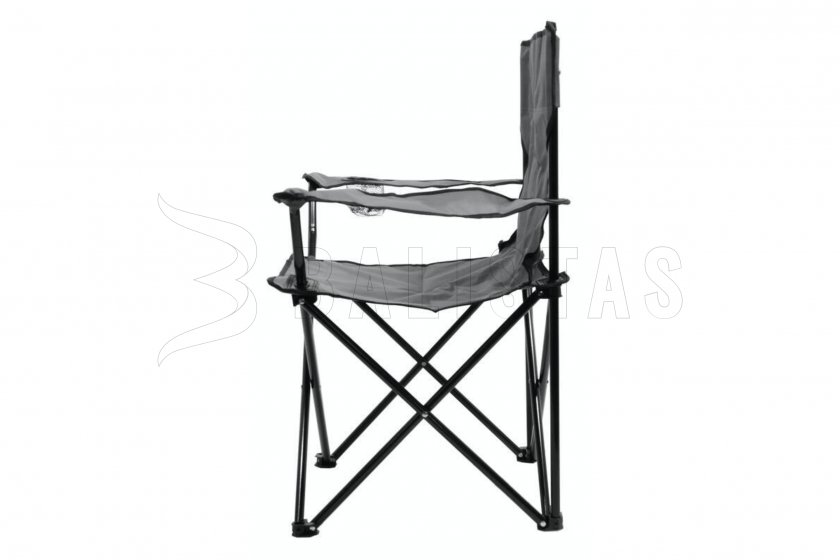 Silla de camping plegable BARI gris