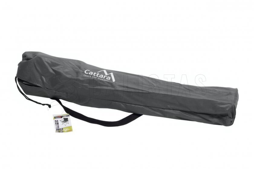 Silla de camping plegable BARI gris