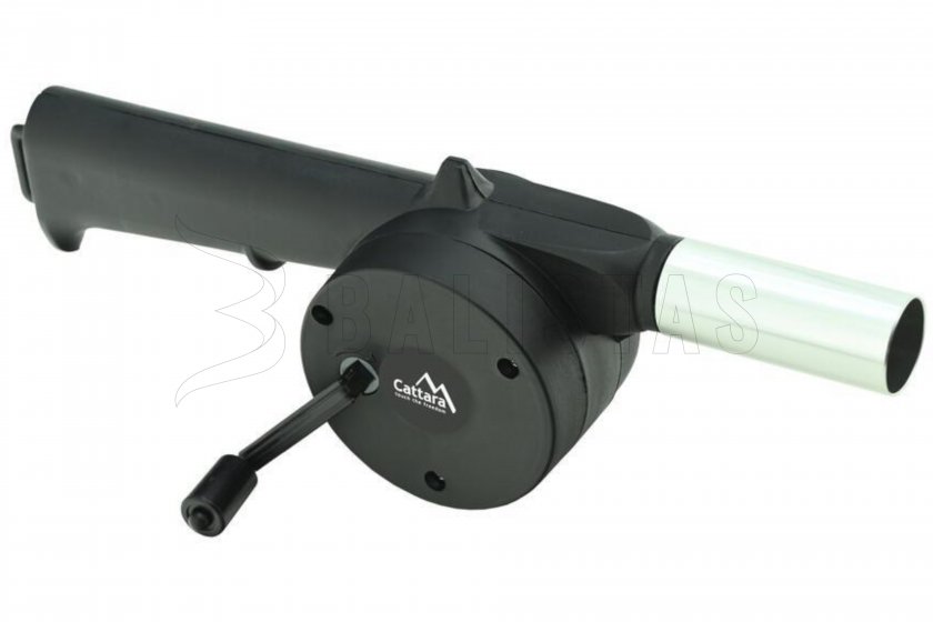 Soplador mecánico para barbacoa