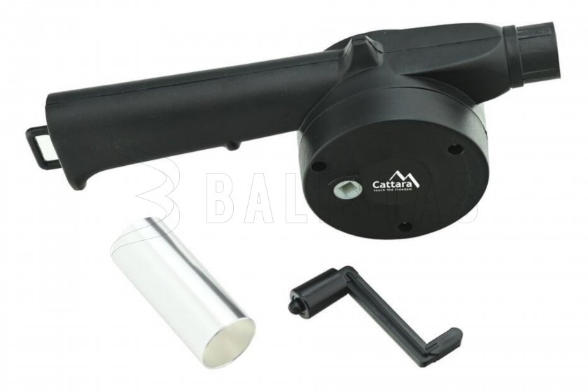 Soplador mecánico para barbacoa