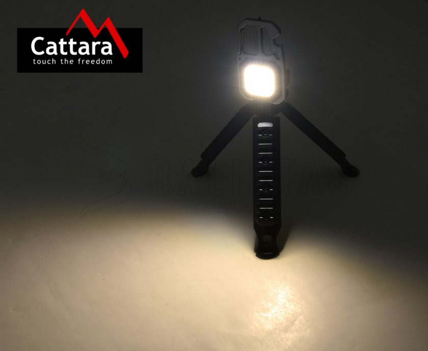 Linterna COB 600lm MULTI TRIPOD con soporte