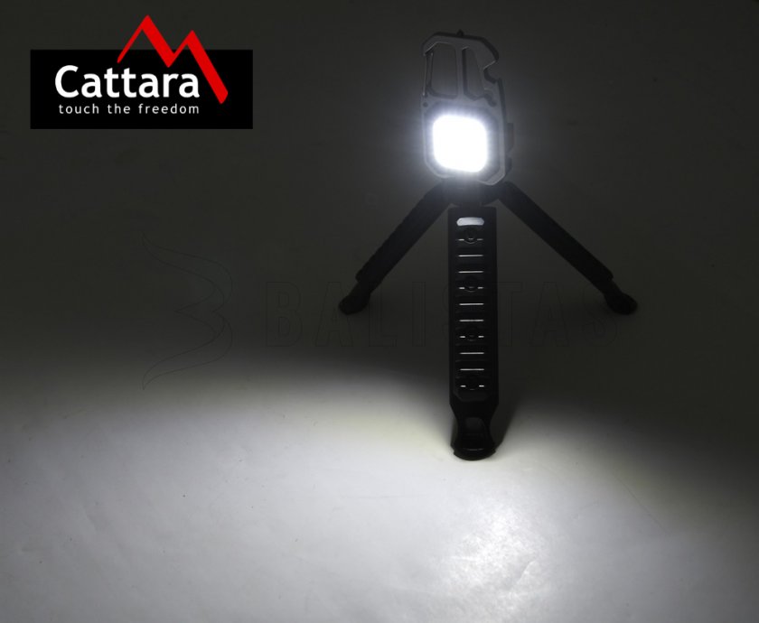 Linterna COB 600lm MULTI TRIPOD con soporte