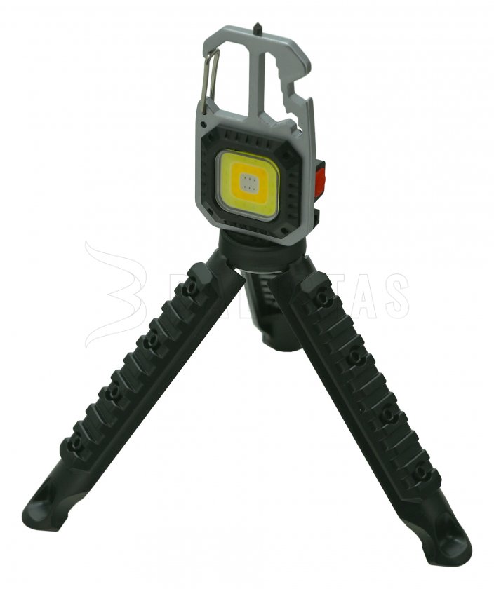 Linterna COB 600lm MULTI TRIPOD con soporte