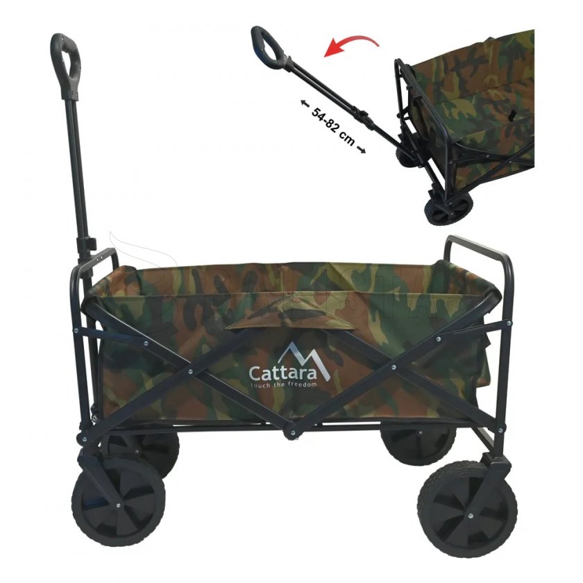 Carro de camping plegable Cattara TROGIR ARMY