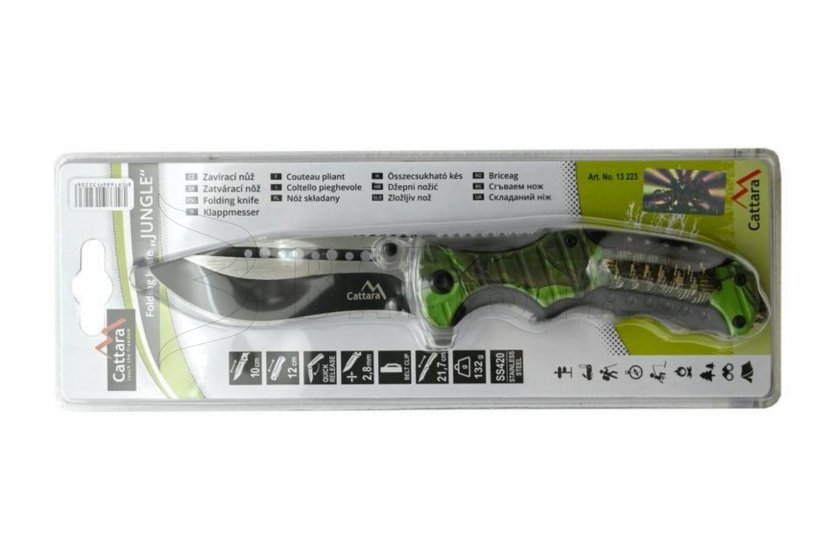 Cuchillo Cattara Jungle 21,7cm