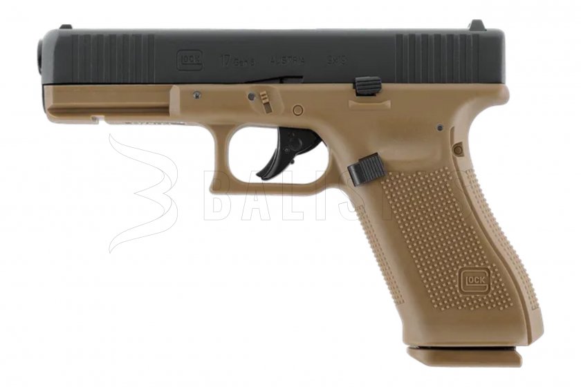 Pistola de aire comprimido Umarex Glock 17 Gen5 BlowBack Coyote 4,5mm