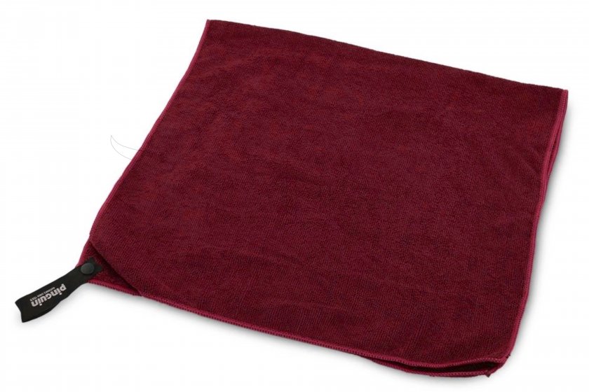 Toalla de felpa Pinguin L Rojo Terciopelo