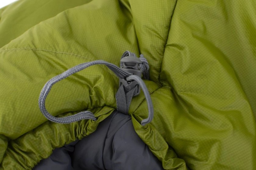 Saco de dormir Pinguin Topas CCS 185cm gris derecha