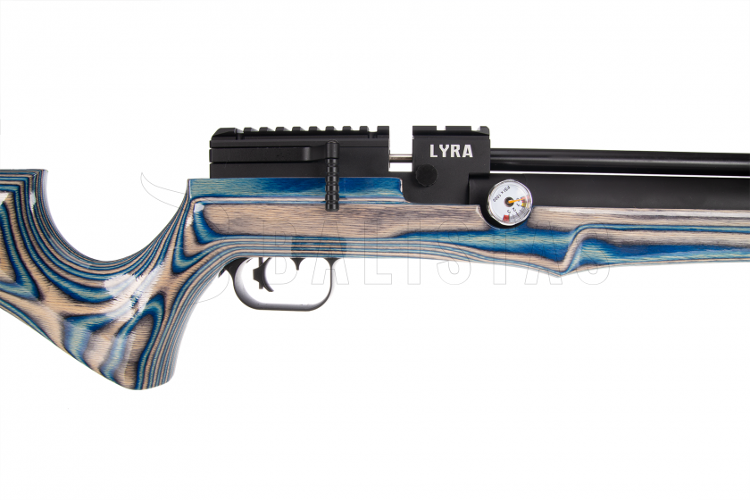 Carabina de aire comprimido Reximex Lyra azul/gris lamino 5,5mm