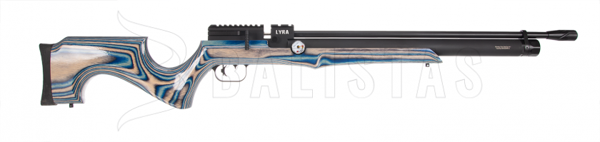 Carabina de aire comprimido Reximex Lyra azul/gris lamino 5,5mm