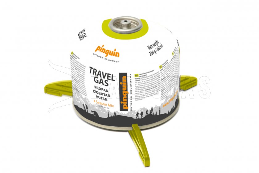 Cartucho de gas Pinguin Travel Gas 230g