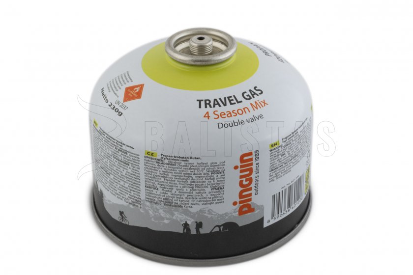 Cartucho de gas Pinguin Travel Gas 230g