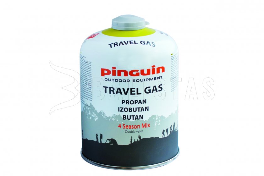 Cartucho de gas Pinguin Travel Gas 450g