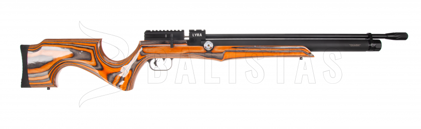 Carabina de aire comprimido Reximex Lyra naranja/gris lamino 5,5mm