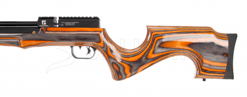 Carabina de aire comprimido Reximex Lyra naranja/gris lamino 5,5mm