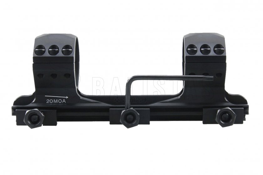Montura Vector Optics X-ACCU 20 MOA de una pieza 22mm/30mm media