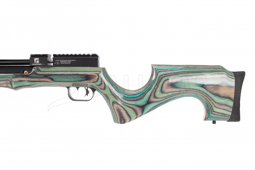 Carabina de aire comprimido Reximex Lyra verde/gris lamino 5,5mm