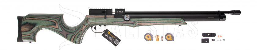 Carabina de aire comprimido Reximex Lyra verde/gris lamino 5,5mm