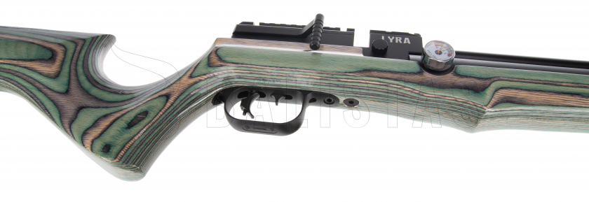 Carabina de aire comprimido Reximex Lyra verde/gris lamino 5,5mm
