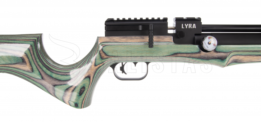 Carabina de aire comprimido Reximex Lyra verde/gris lamino 5,5mm