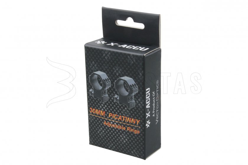 Montura Vector Optics X-ACCU 22mm/34mm ajustable en altura